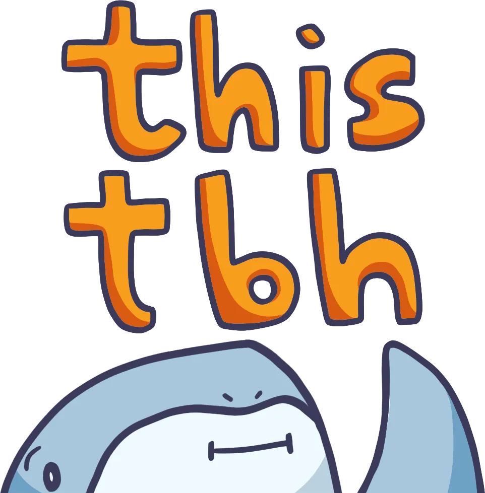 Shark this tbh emoji